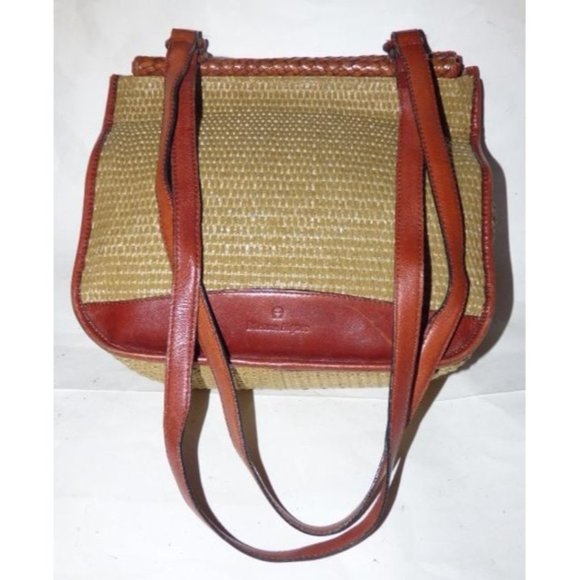 Etienne Aigner Vintage Chestnut Brown Hobo - Picture 12 of 12